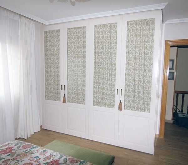 Lacado puertas cortinas