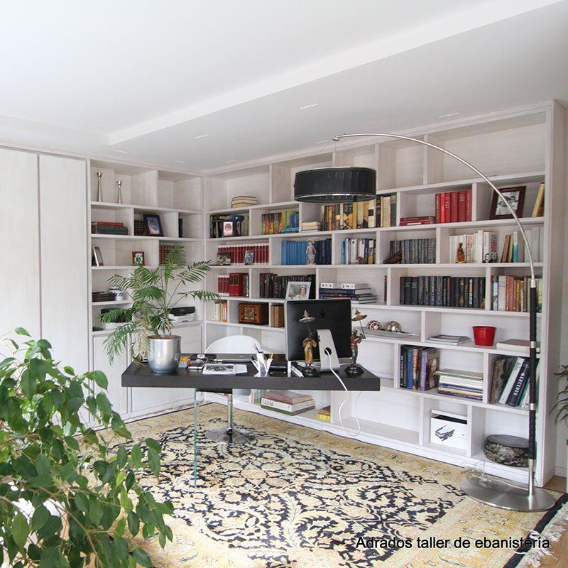 Boiserie Contemporánea en Blanco