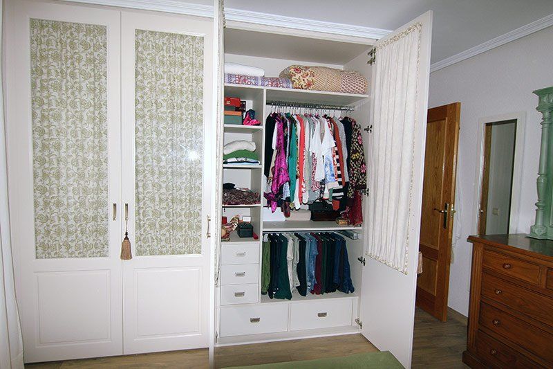Lacado puertas cortinas