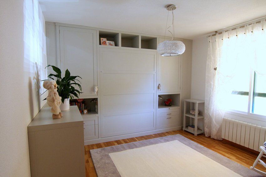 Mueble con cama abatible