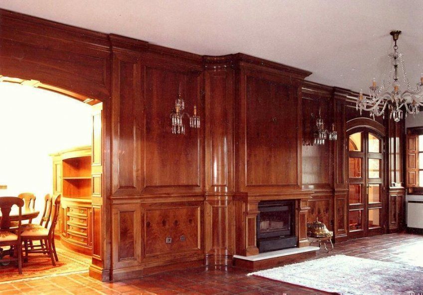 Boiserie en Nogal Español