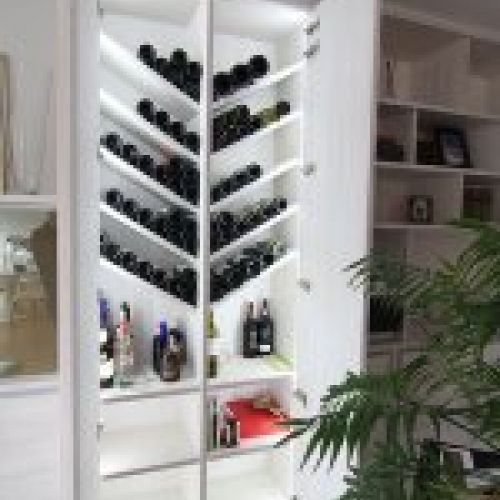 Boiserie Contemporánea en Blanco