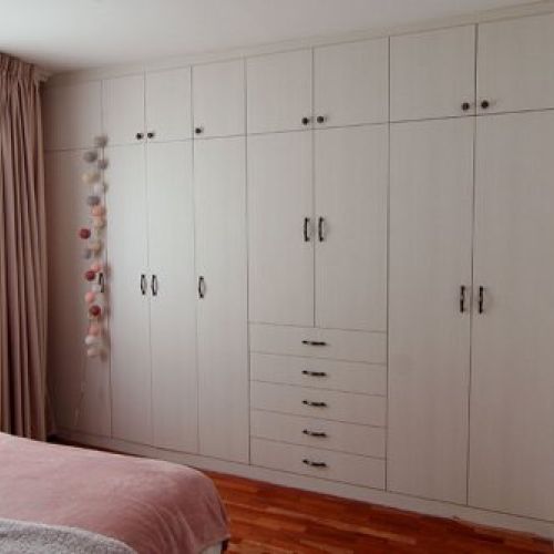 Armario con tiradores