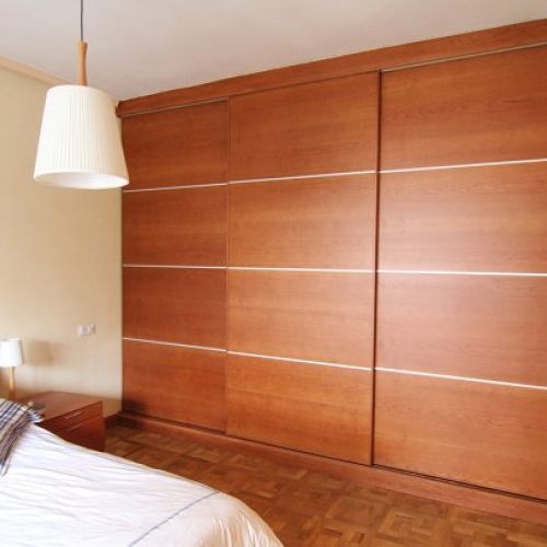 Armario puertas correderas Cerezo