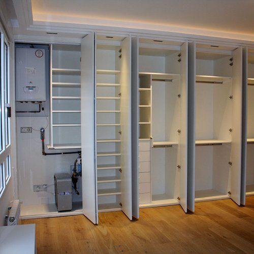 Armario puertas enrasadas