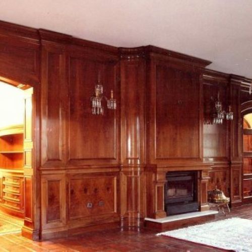 Boiserie en Nogal Español