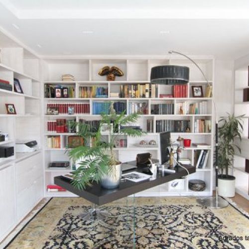 Boiserie Contemporánea en Blanco