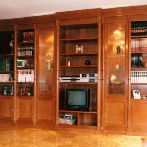 Libreria en Cerezo a la cera